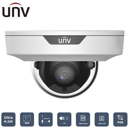 Uniview UNV4MP Non-Cable Fixed Dome, 2.8mm UNV-354SR3-ADNPF28-F
